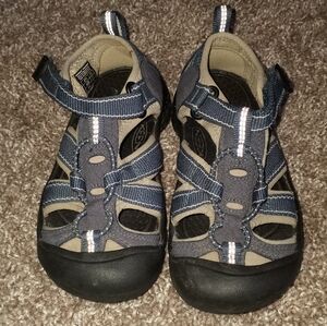 Keen Kids Outdoor Sandals - Black and Blue